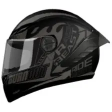 CASCO INTEGRAL ICH 501_SP SPEED_FR NEGRO GRIS O MATE XL