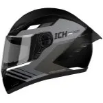 [195869] CASCO INTEGRAL ICH 501_SP DONE NEGRO GRIS MATE XL